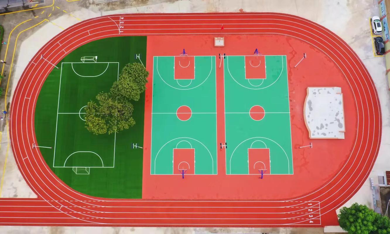 曲靖市学校塑胶跑道篮球场 - 价格
